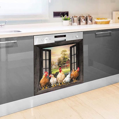 Farmhouse Morning Check-in Dishwasher
