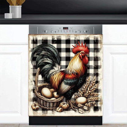Beautiful Rooster Dishwasher Magnet