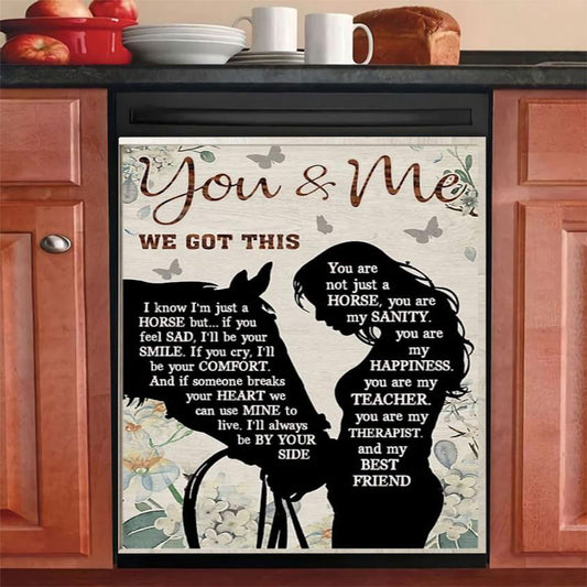 Rustic Horse Kitchen Cover