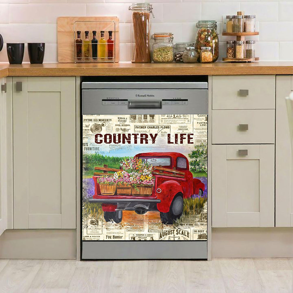 Country Truck Dishwasher Skin