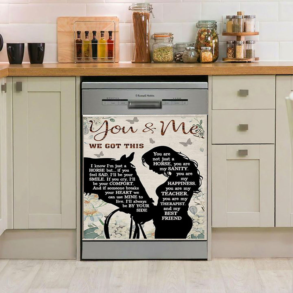Rustic Horse Kitchen Cover