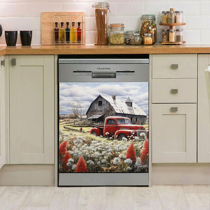 Pickup Truck Dishwasher Decor