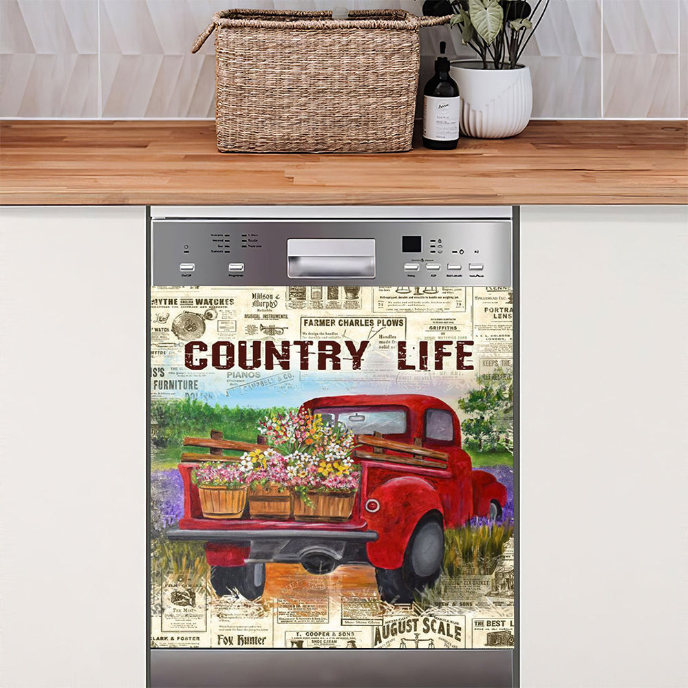 Country Truck Dishwasher Skin