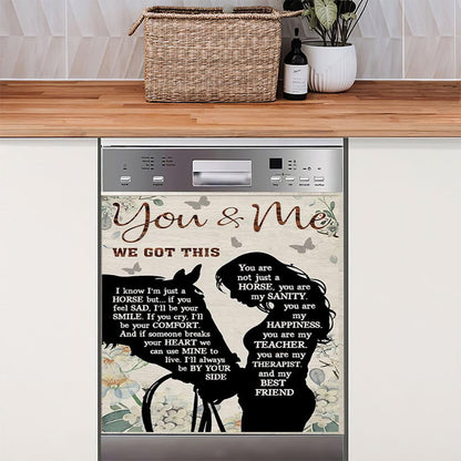 Rustic Horse Kitchen Cover