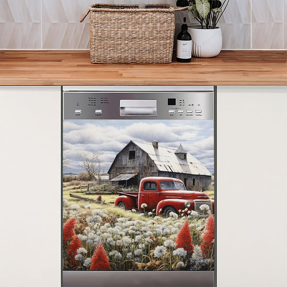 Pickup Truck Dishwasher Decor