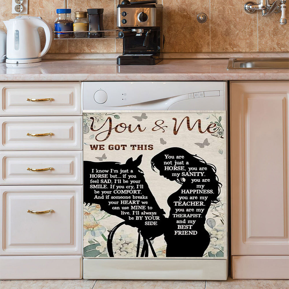 Rustic Horse Kitchen Cover