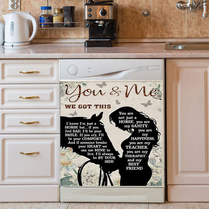 Rustic Horse Kitchen Cover